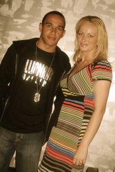 Lewis Hamilton & Delia Antal