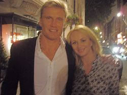 Delia Antal & Dolph Lundgren