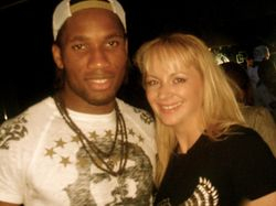 Didier Drogba & Delia Antal