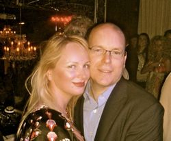 Delia Antal & Prince Albert of Monaco