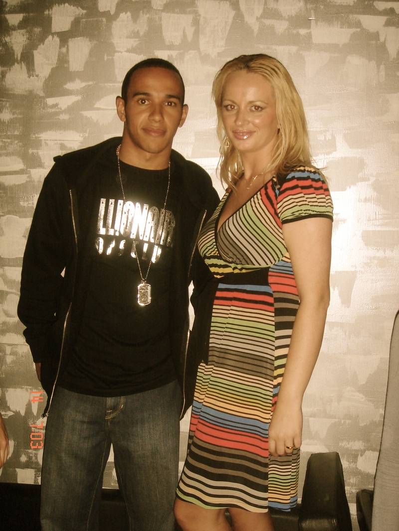 Lewis Hamilton & Delia Antal