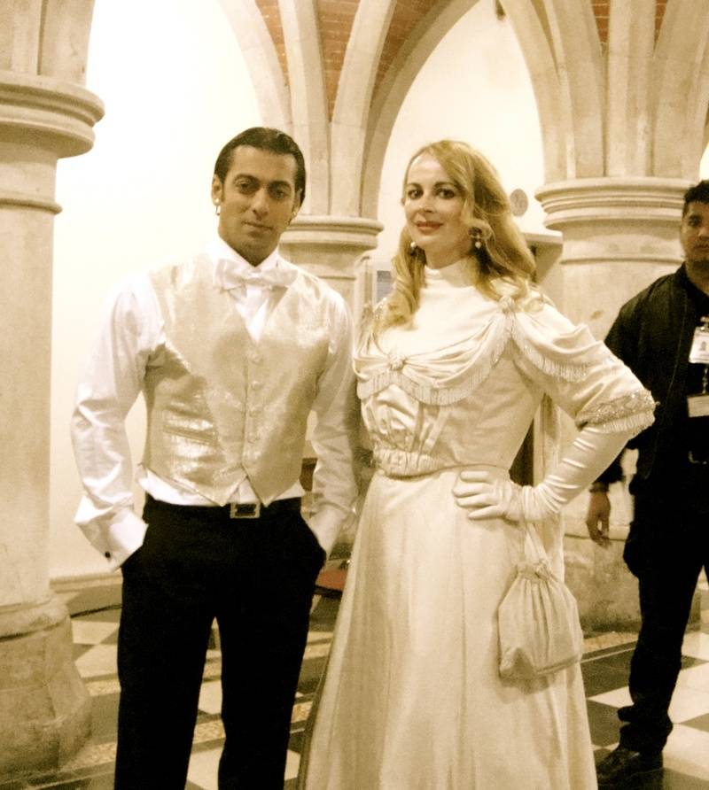 Salman Khan & Delia Antal